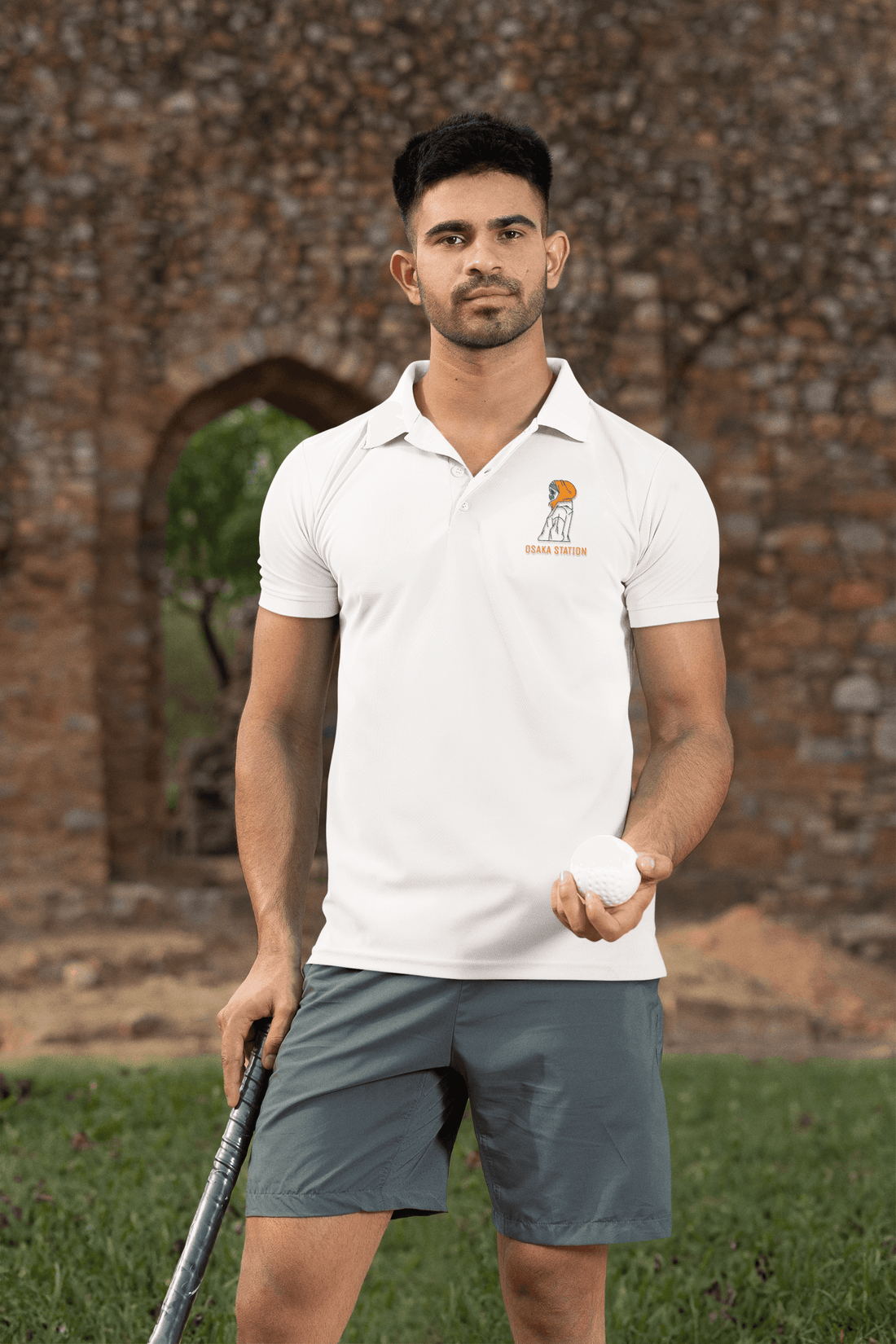 Osaka Station Men's Polo T-shirt - Lyssian