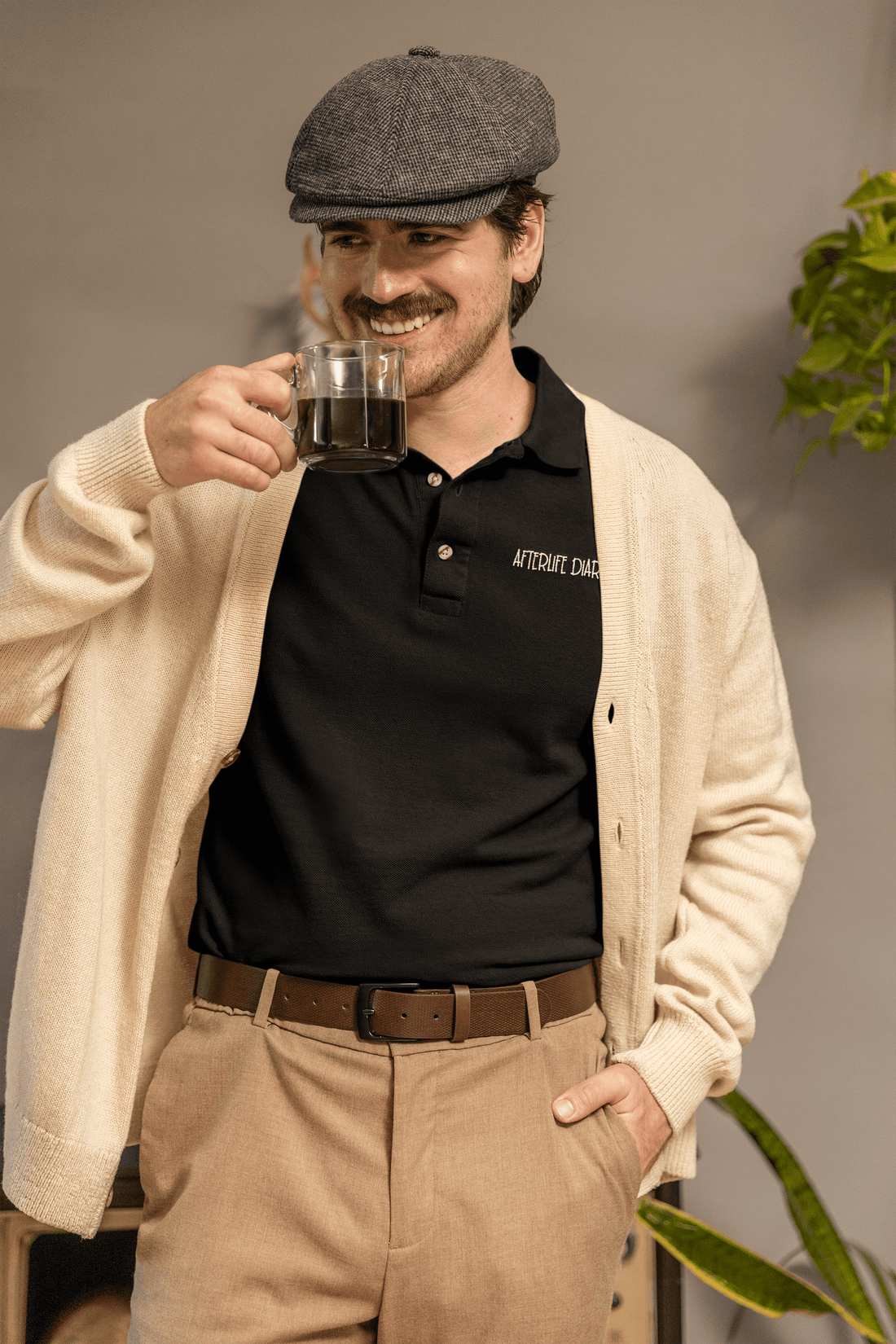 Afterlife Men's Polo T-shirt - Lyssian
