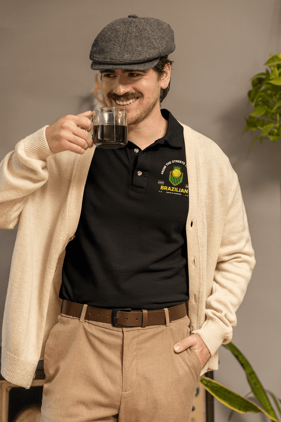 Brazilian Men's Polo T-shirt - Lyssian