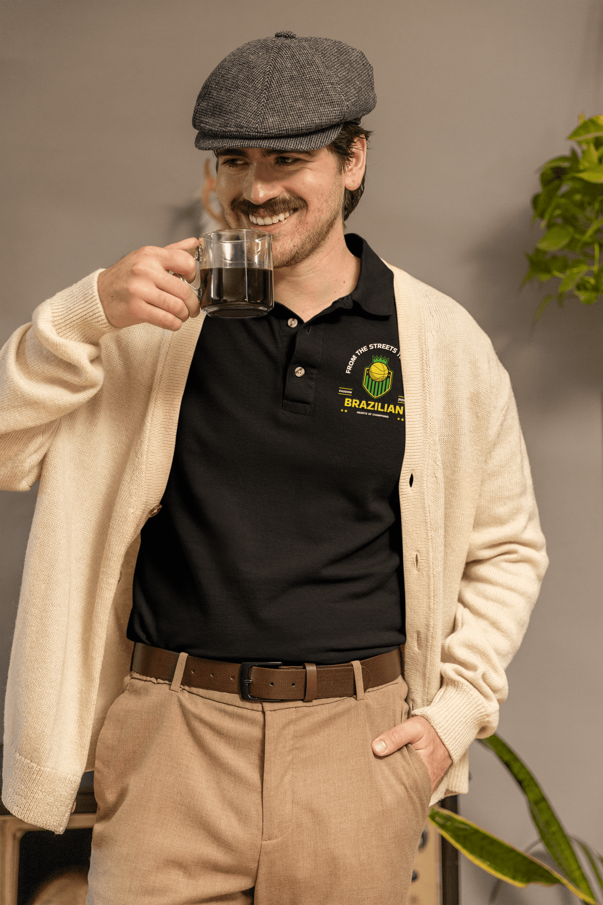 Brazilian Men's Polo T-shirt - Lyssian