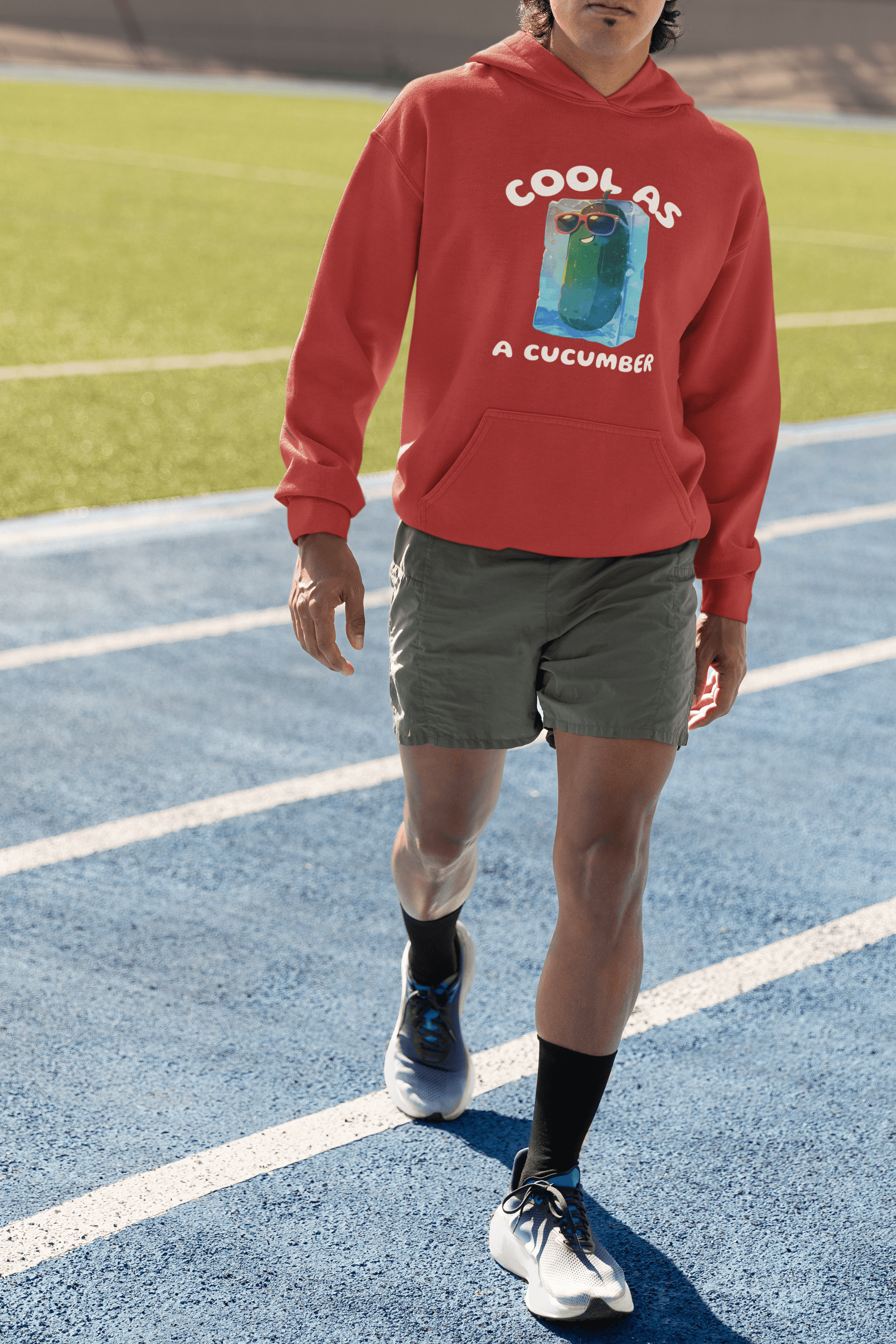 Cool Cucumber Men's Hoodie - Lyssian