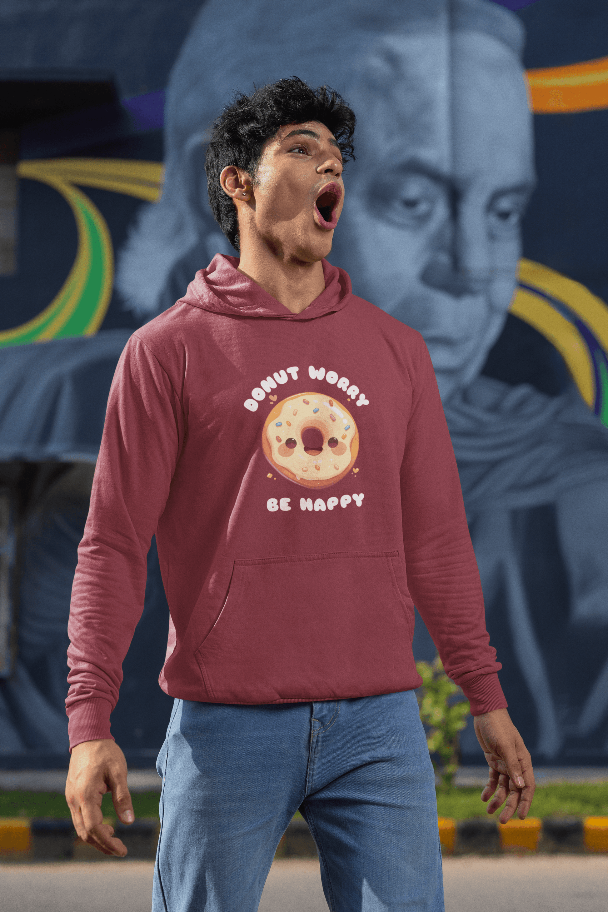 Donut Men's Hoodie - Lyssian