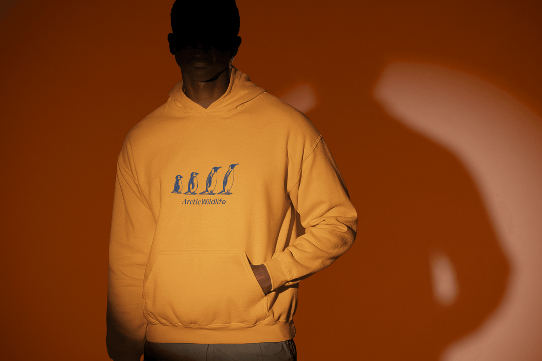 Antarctic Wildlife Men's Hoodie - Lyssian