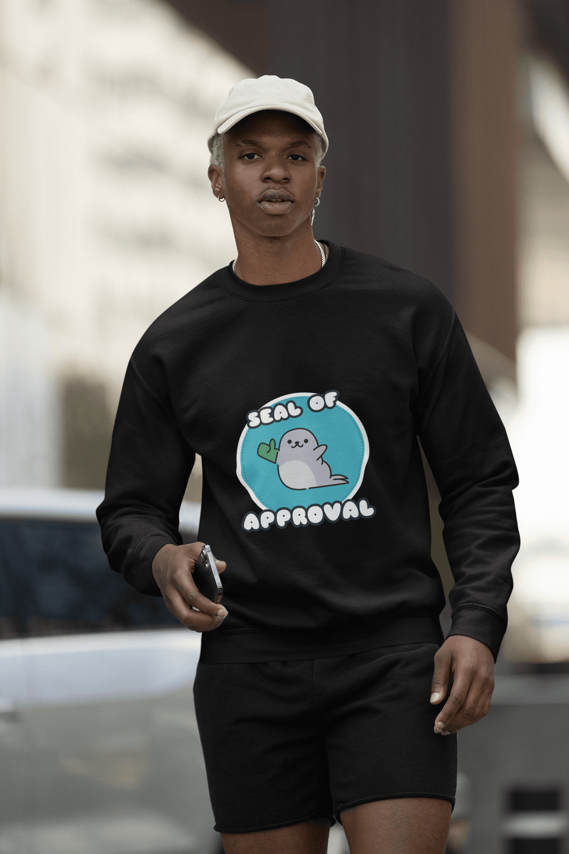 Seal of Approval Men's Sweatshirt - Lyssian