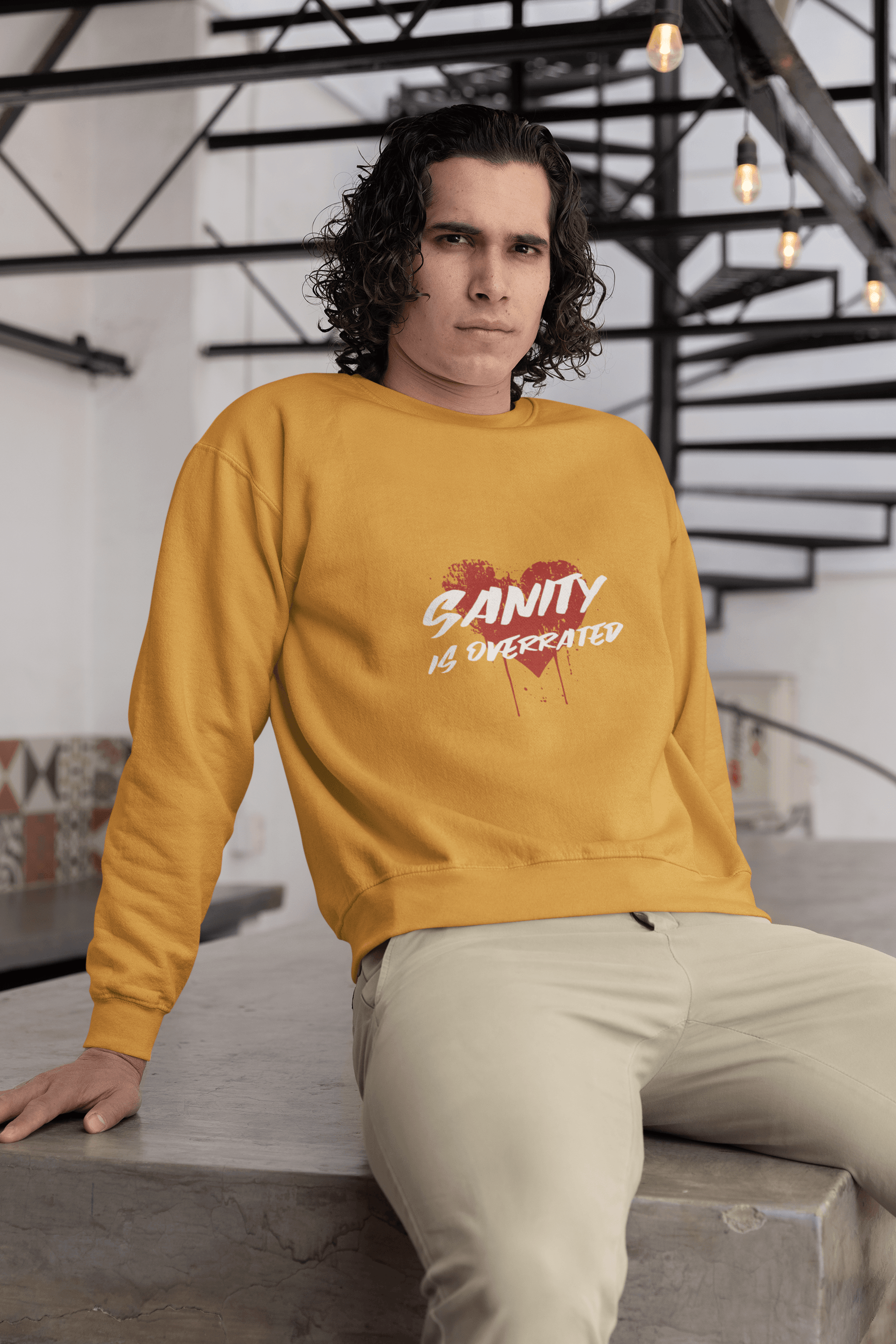 Sanity Men's Sweatshirt - Lyssian