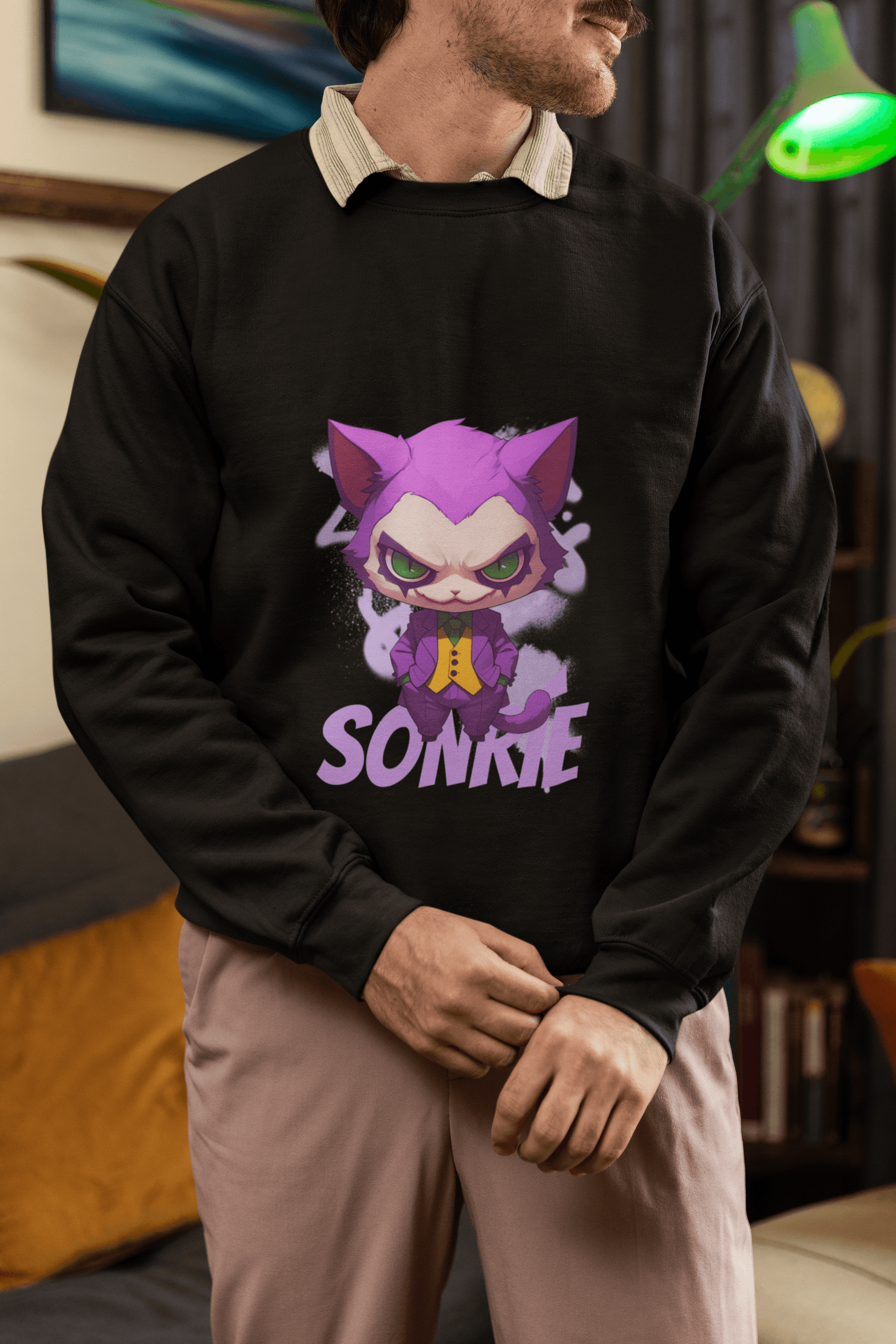 Baby Joker Men's Sweatshirt - Lyssian