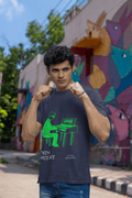 Techie's Men's Round Neck Half Sleeve T-shirt - Lyssian
