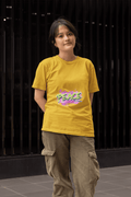 Peace Princess Women's Round Neck Half Sleeve T-shirt - Lyssian