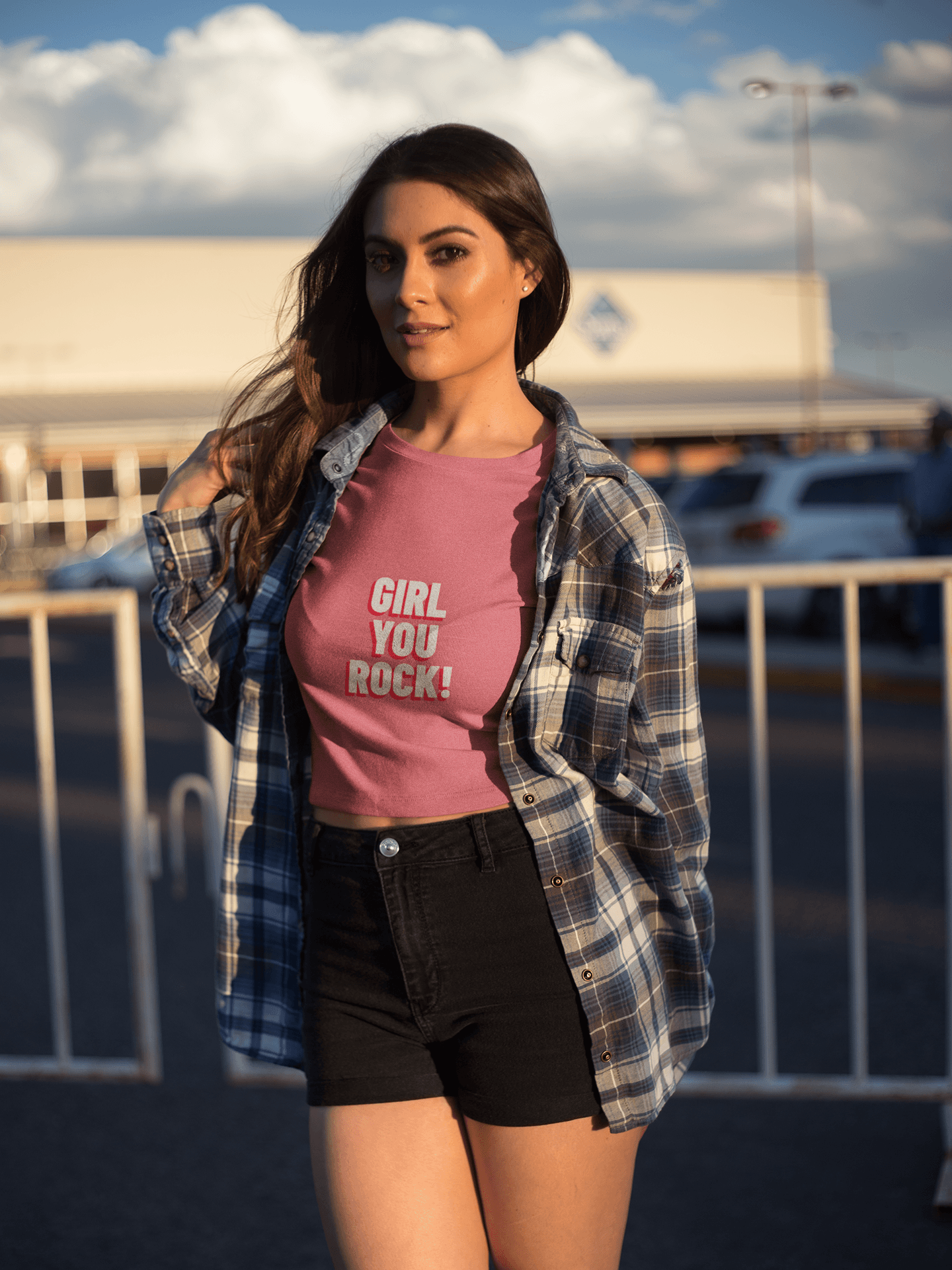 Rocking Women's Crop Top - Lyssian