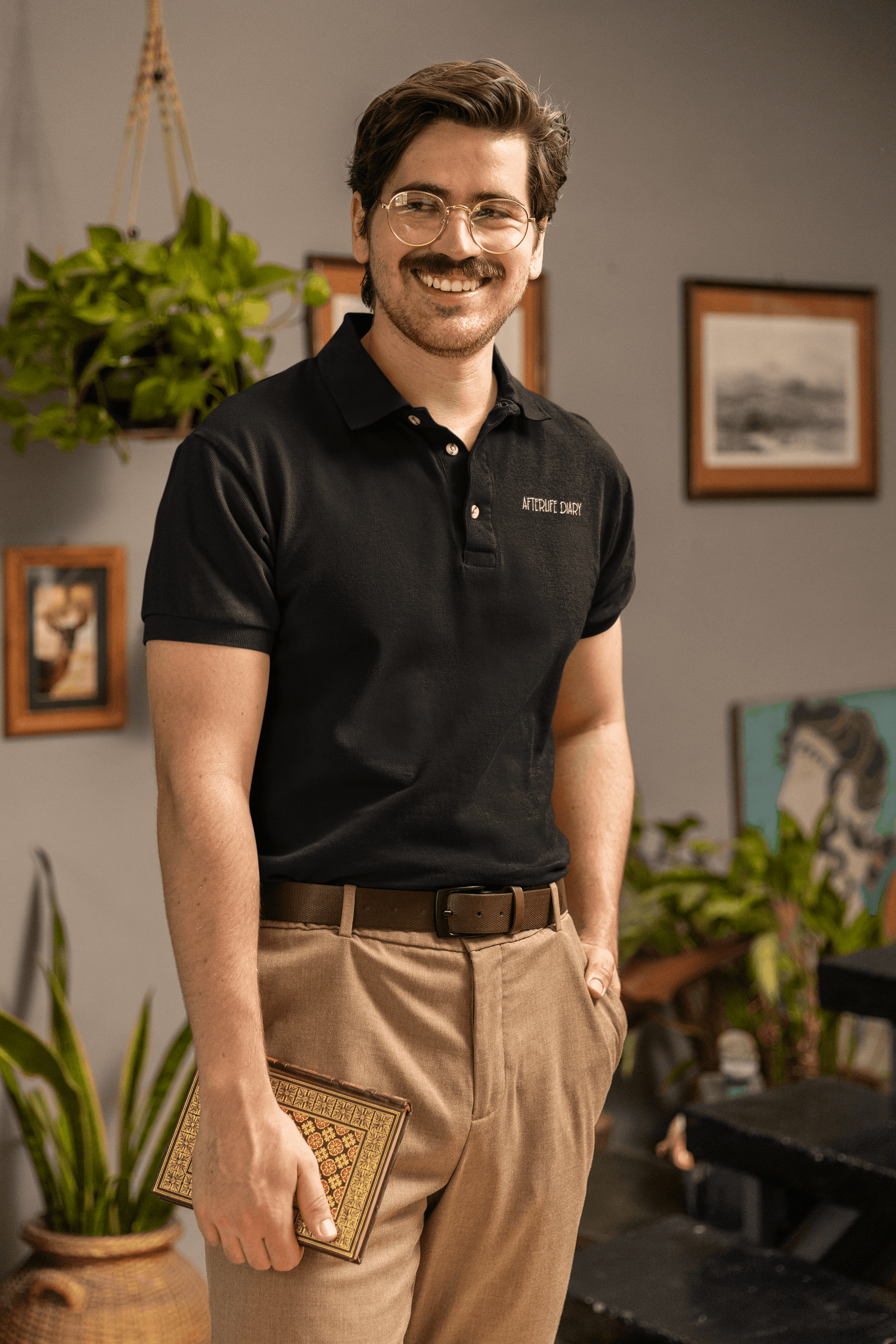 Afterlife Men's Polo T-shirt - Lyssian