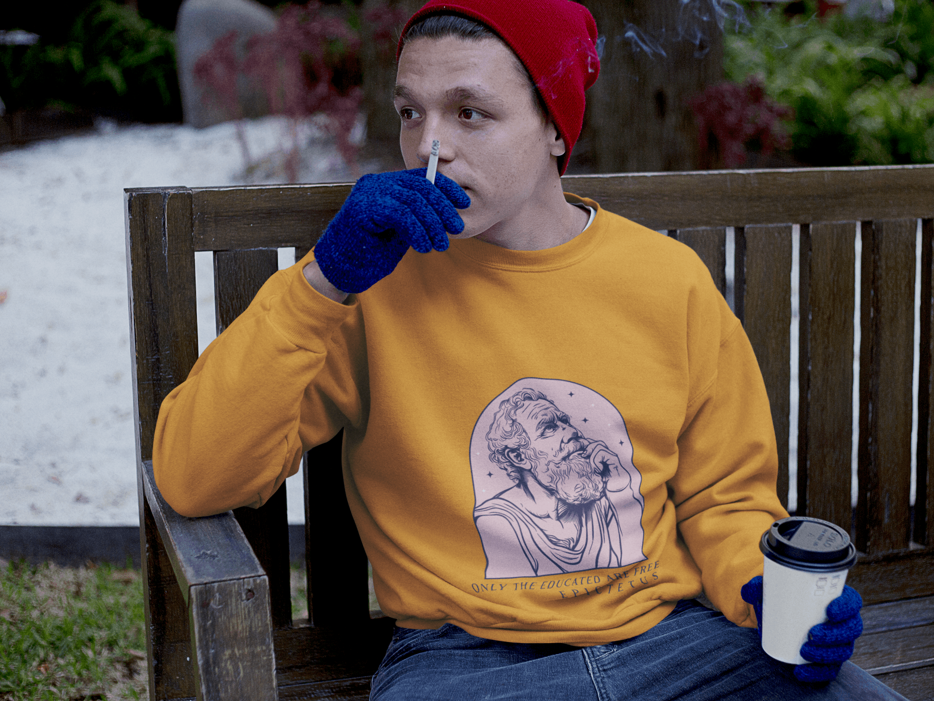 Epictetus Men's Sweatshirt - Lyssian