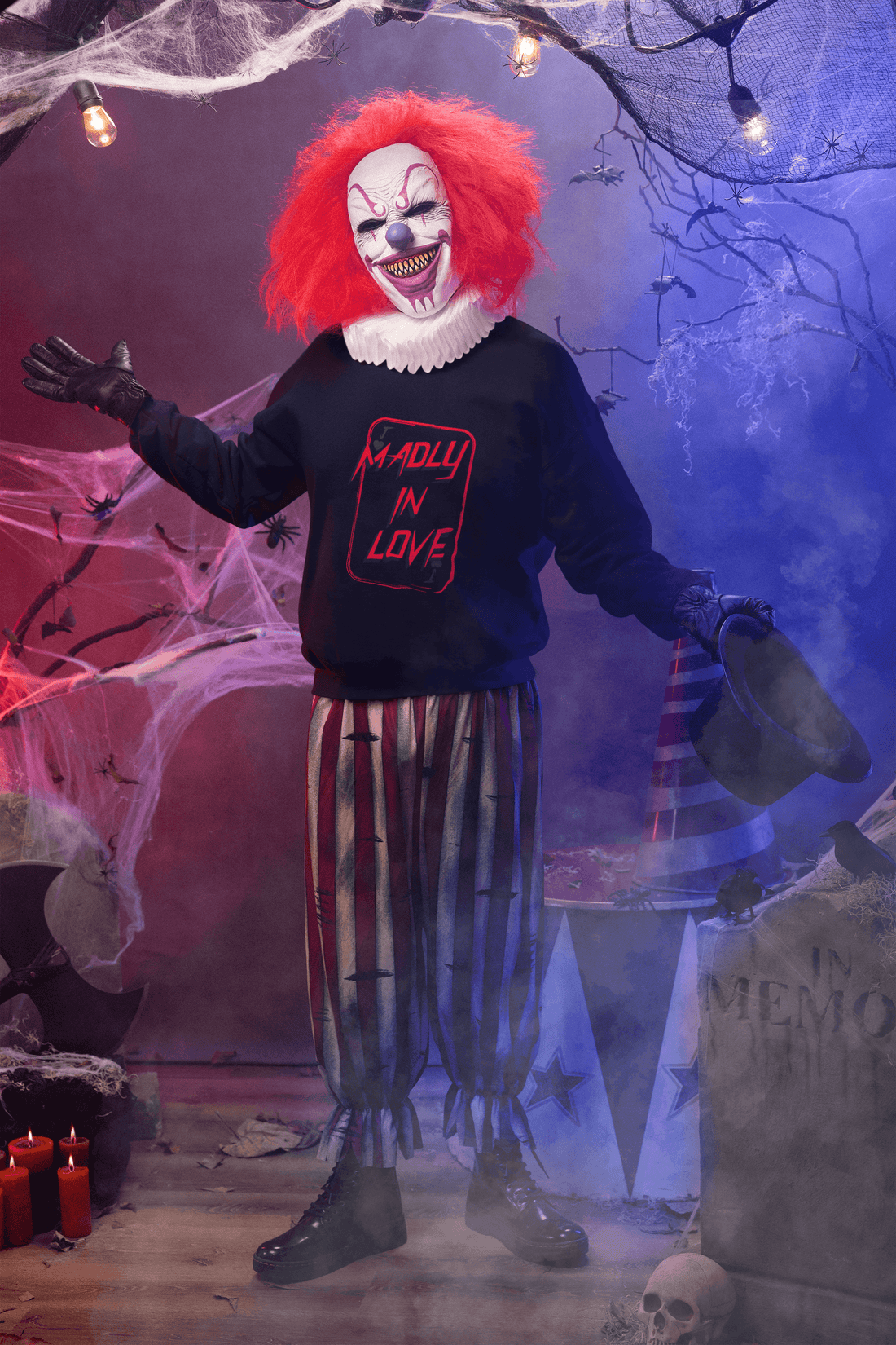 Mad in Love Men's Sweatshirt - Lyssian