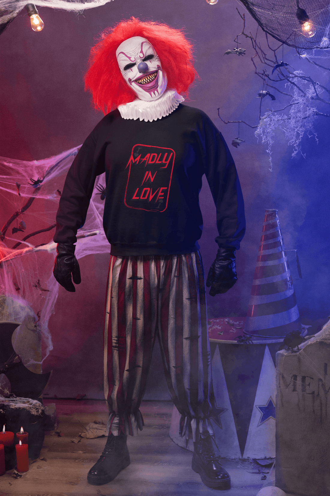 Mad in Love Men's Sweatshirt - Lyssian