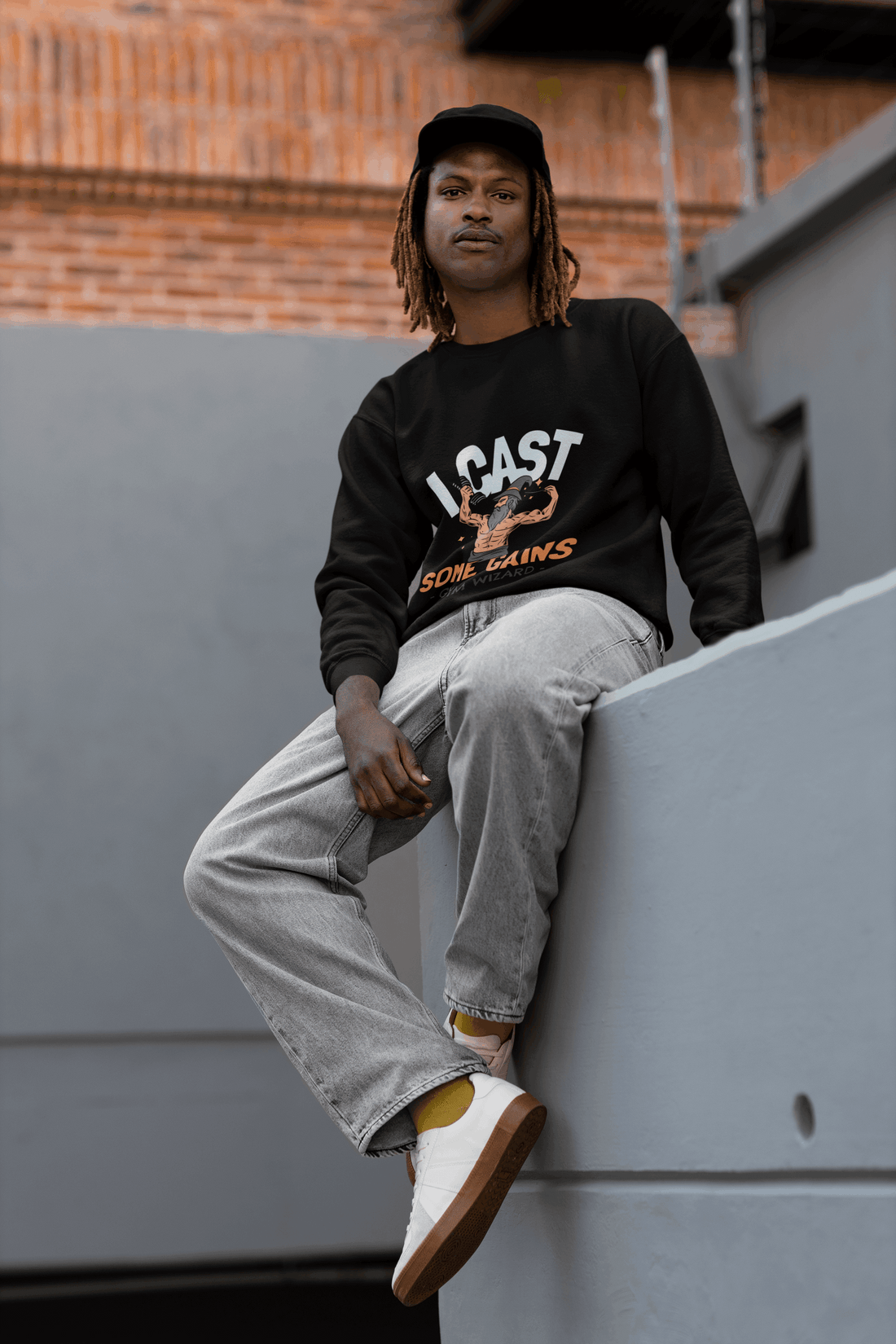 Cast Gains Men's Sweatshirt - Lyssian