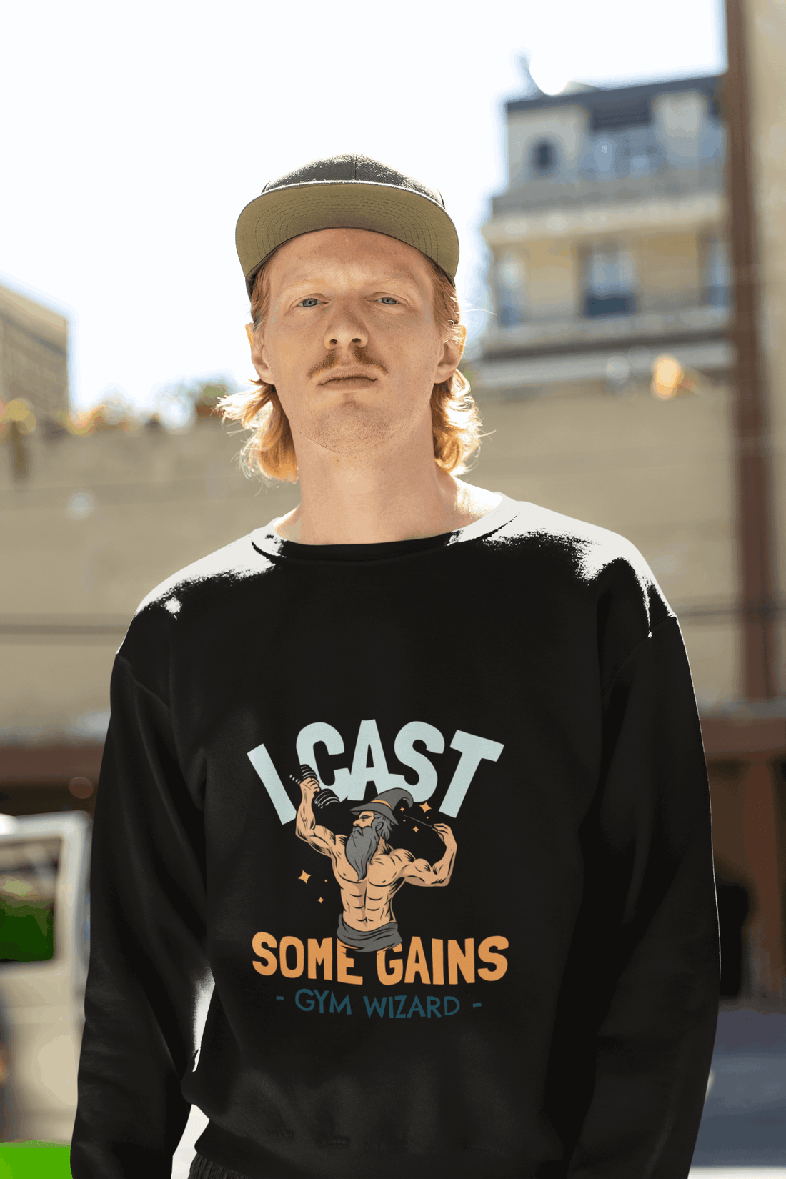 Cast Gains Men's Sweatshirt - Lyssian