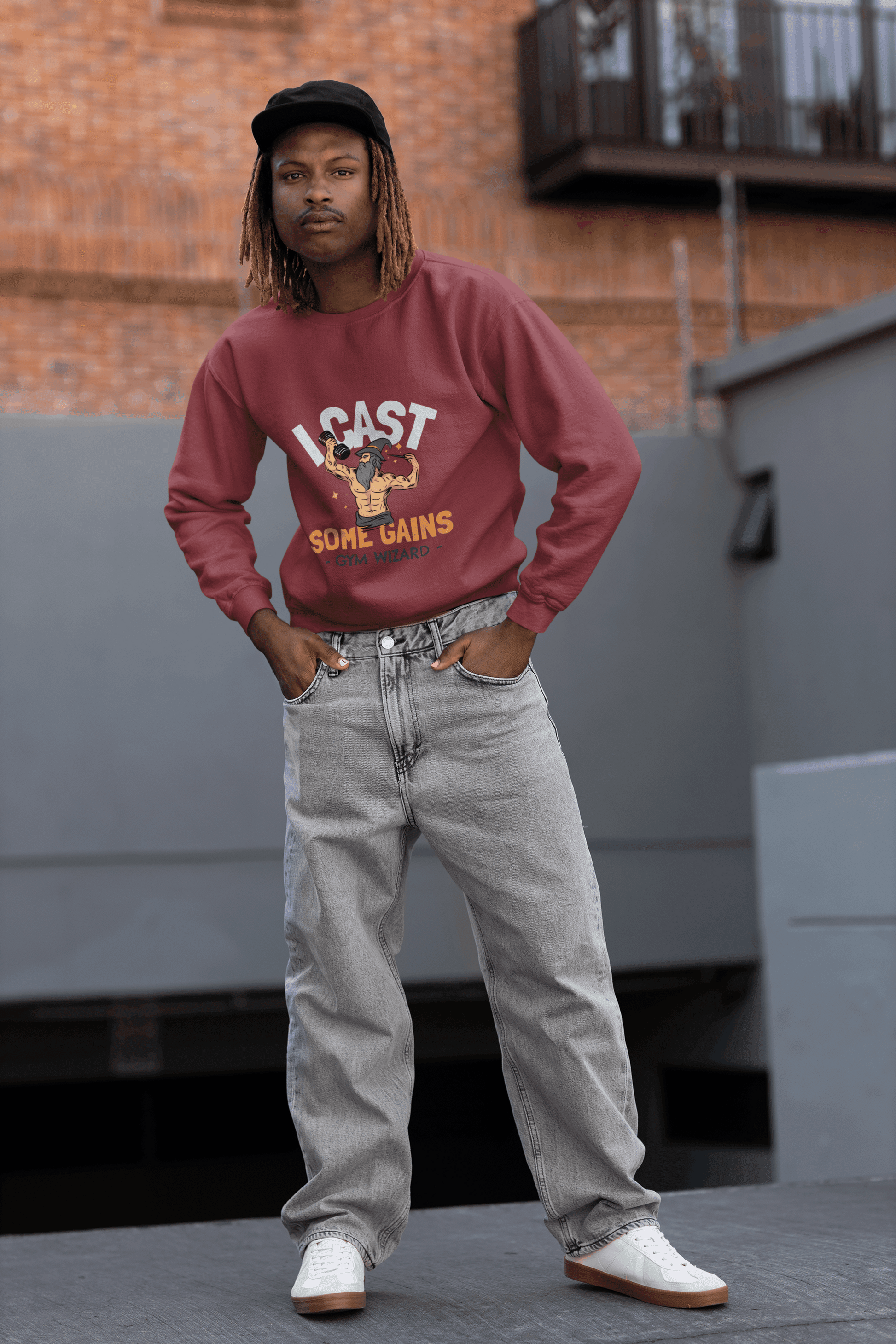 Cast Gains Men's Sweatshirt - Lyssian