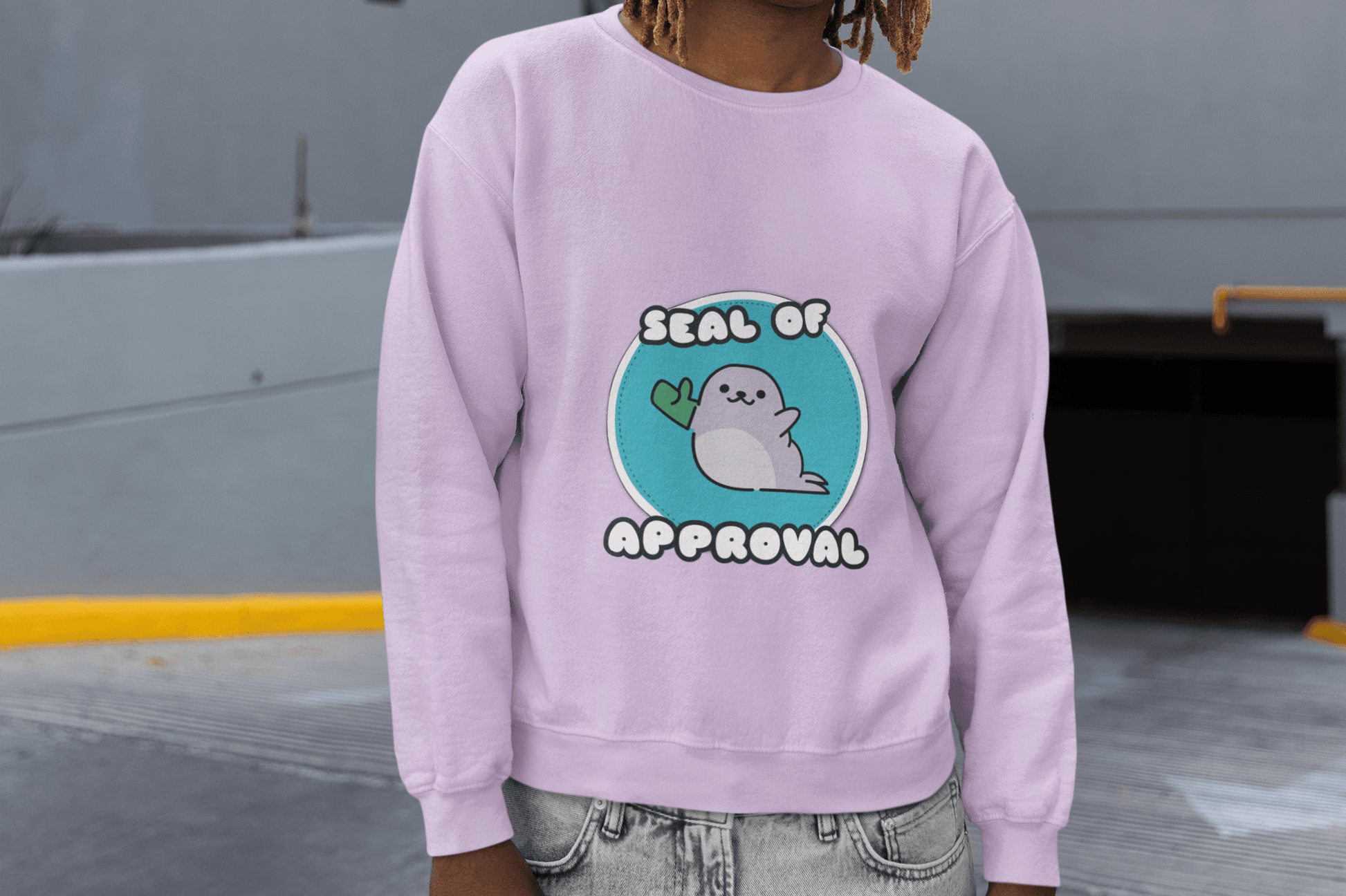 Seal of Approval Men's Sweatshirt - Lyssian