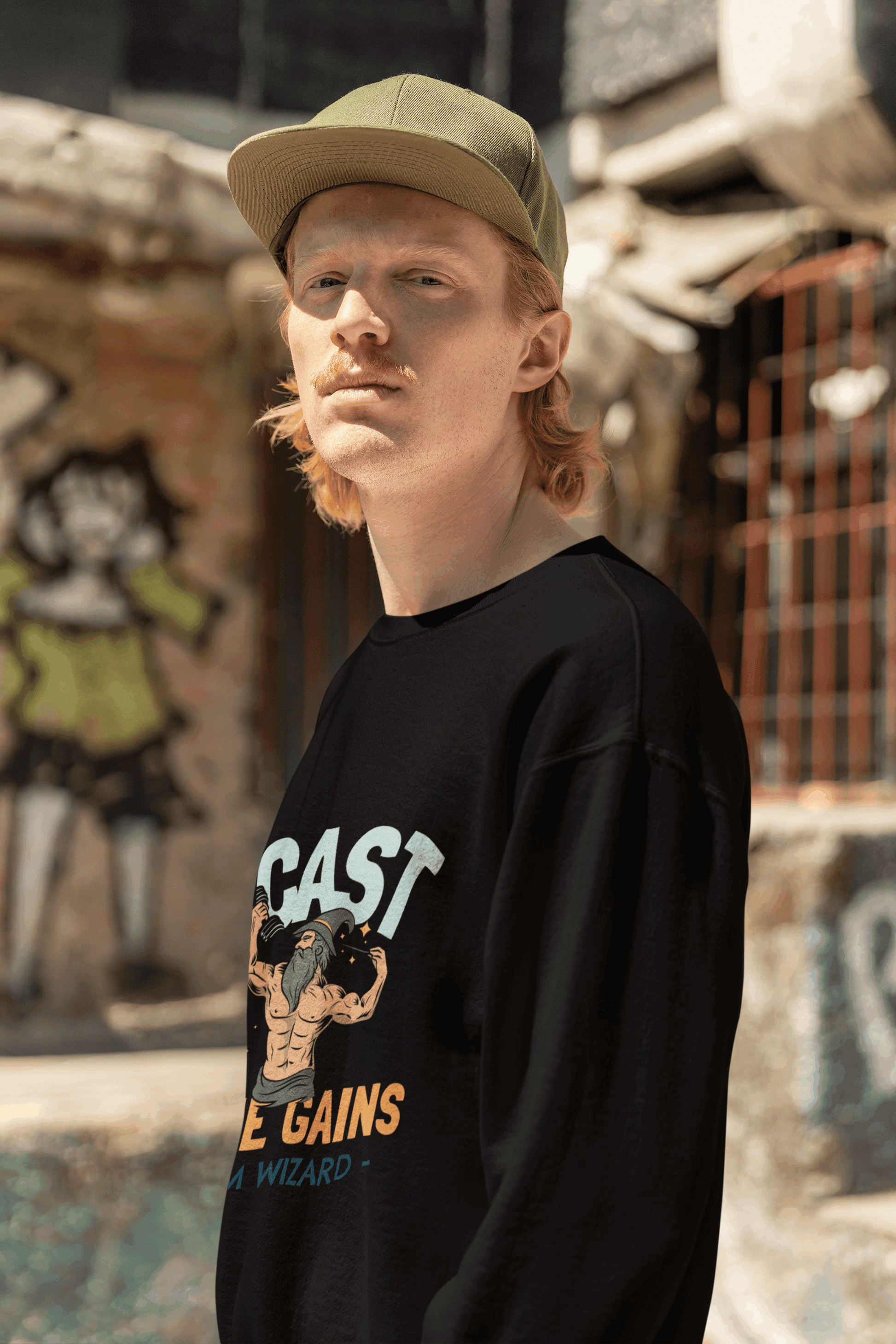Cast Gains Men's Sweatshirt - Lyssian