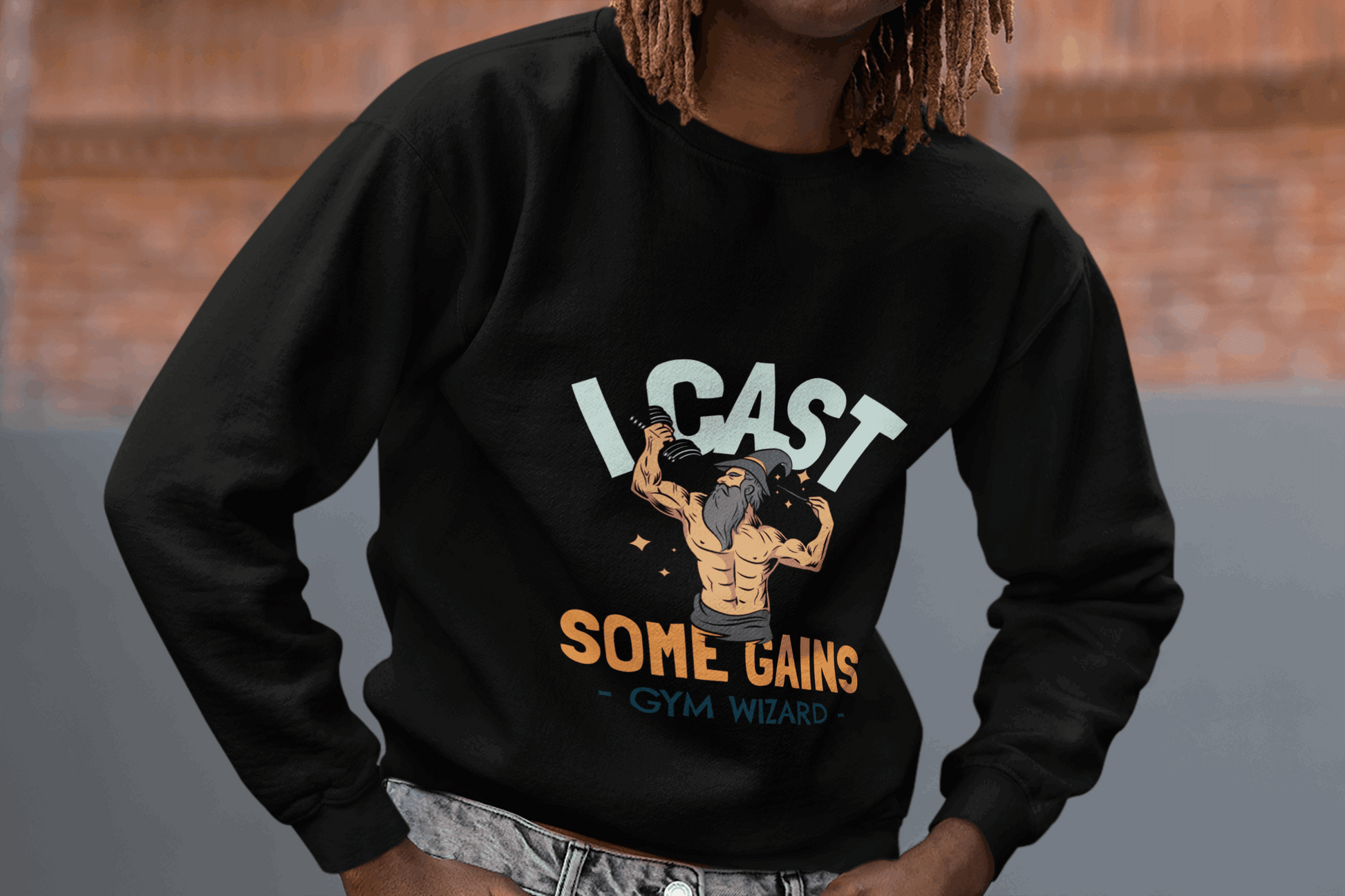 Cast Gains Men's Sweatshirt - Lyssian