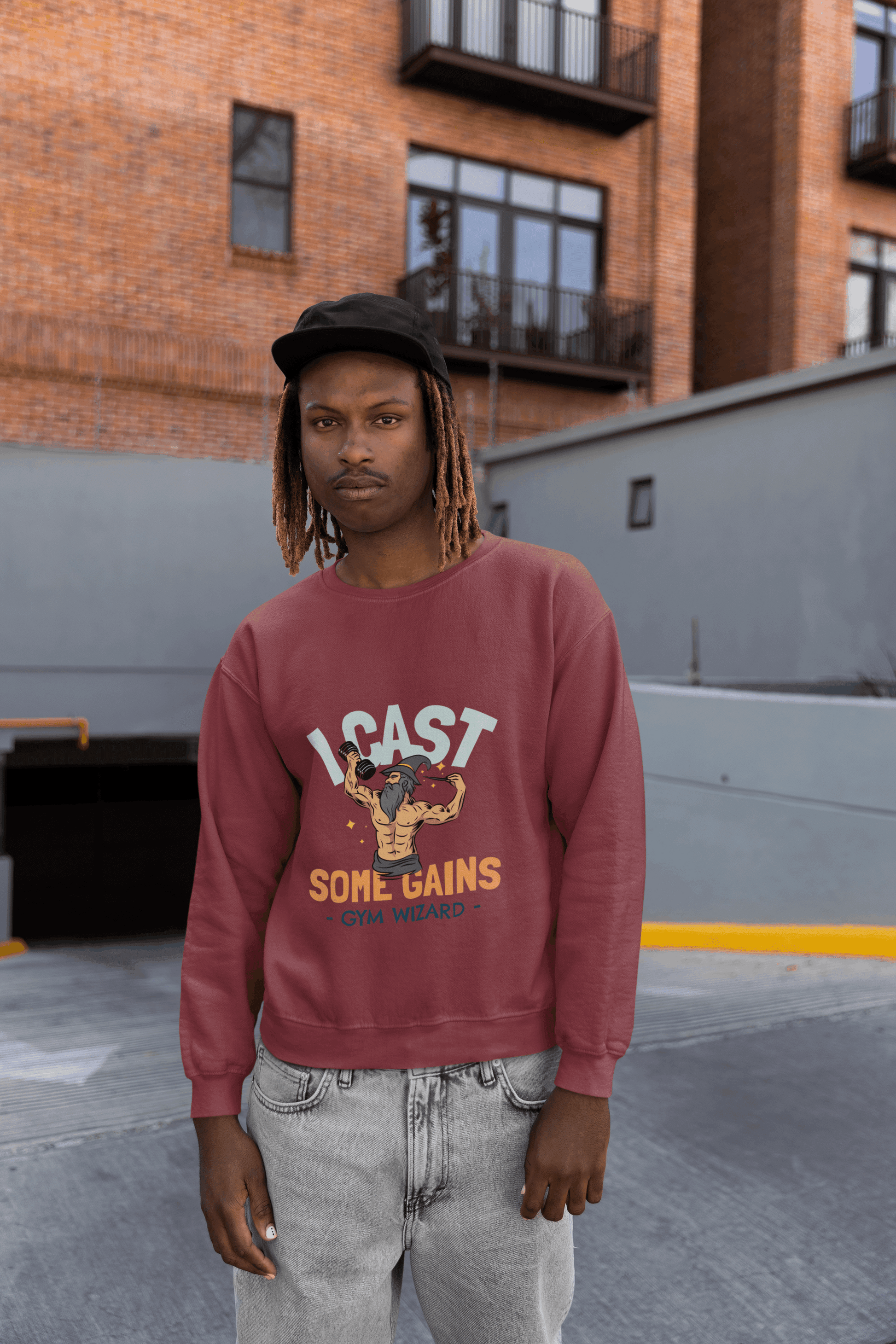 Cast Gains Men's Sweatshirt - Lyssian