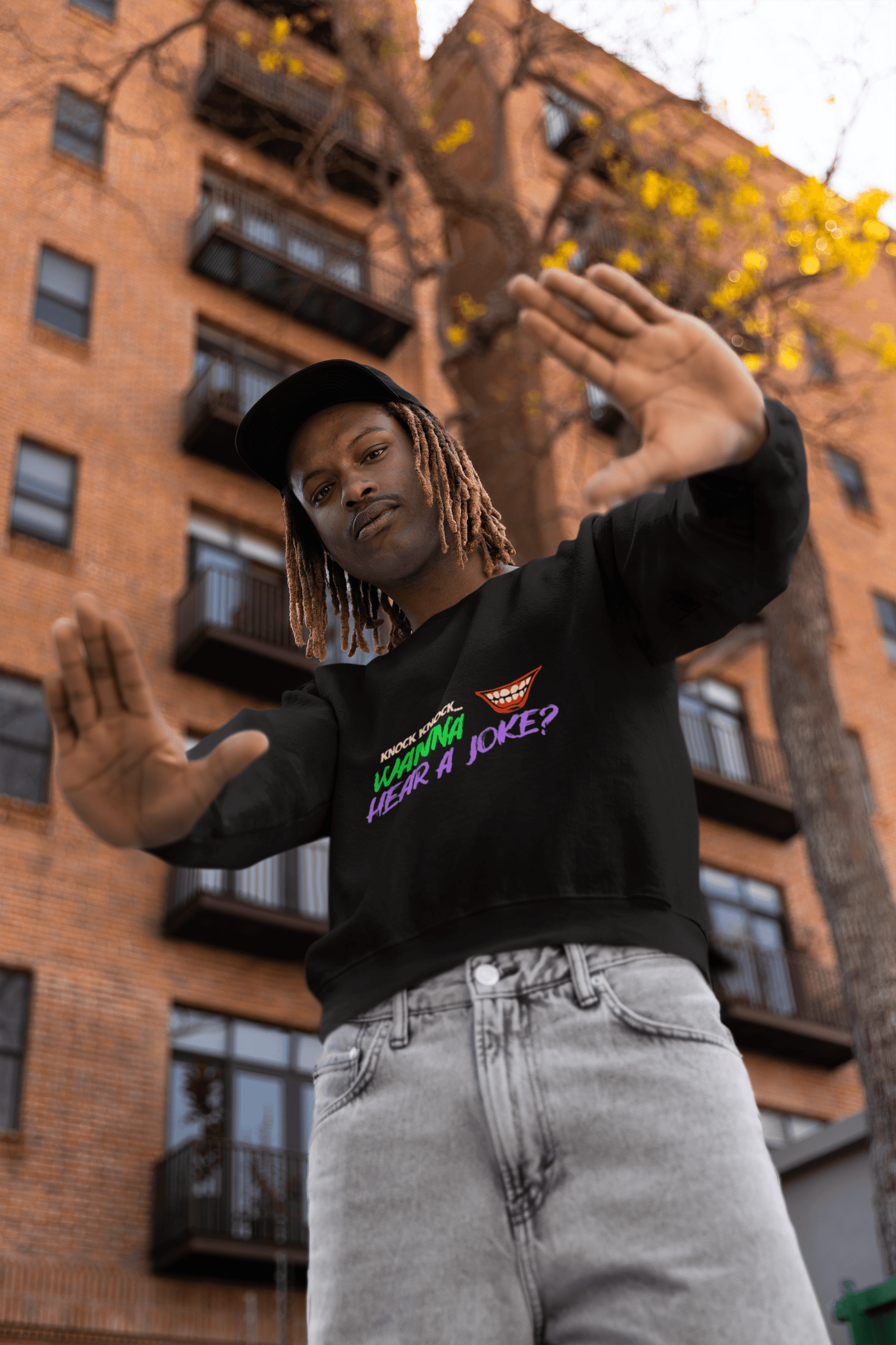 Wanna Hear Men's Sweatshirt - Lyssian