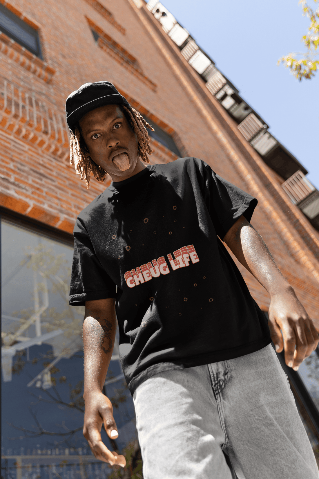 Cheug Life Men's Oversized T-shirt - Lyssian