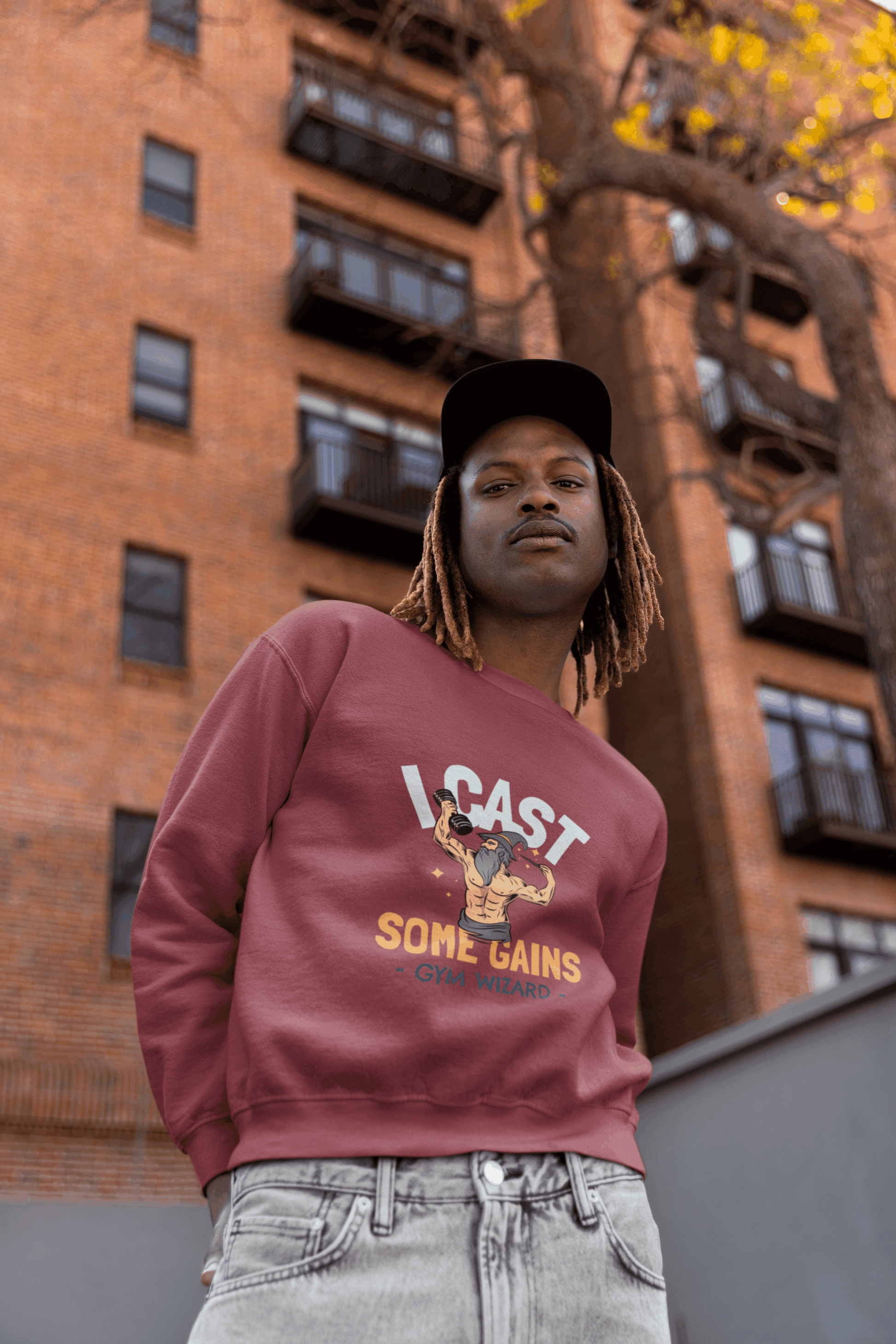 Cast Gains Men's Sweatshirt - Lyssian