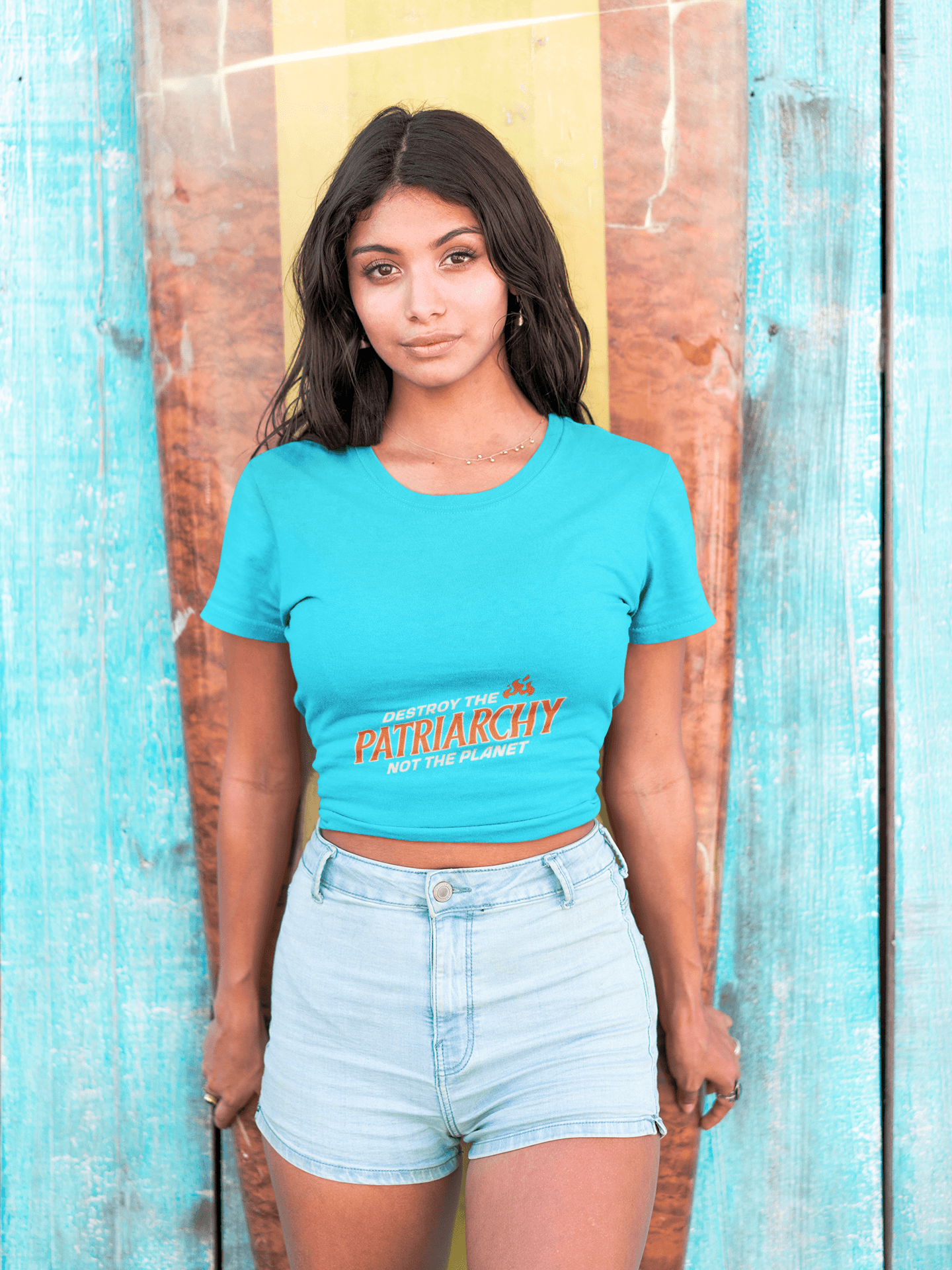 Patriarchy Women's Crop Top - Lyssian