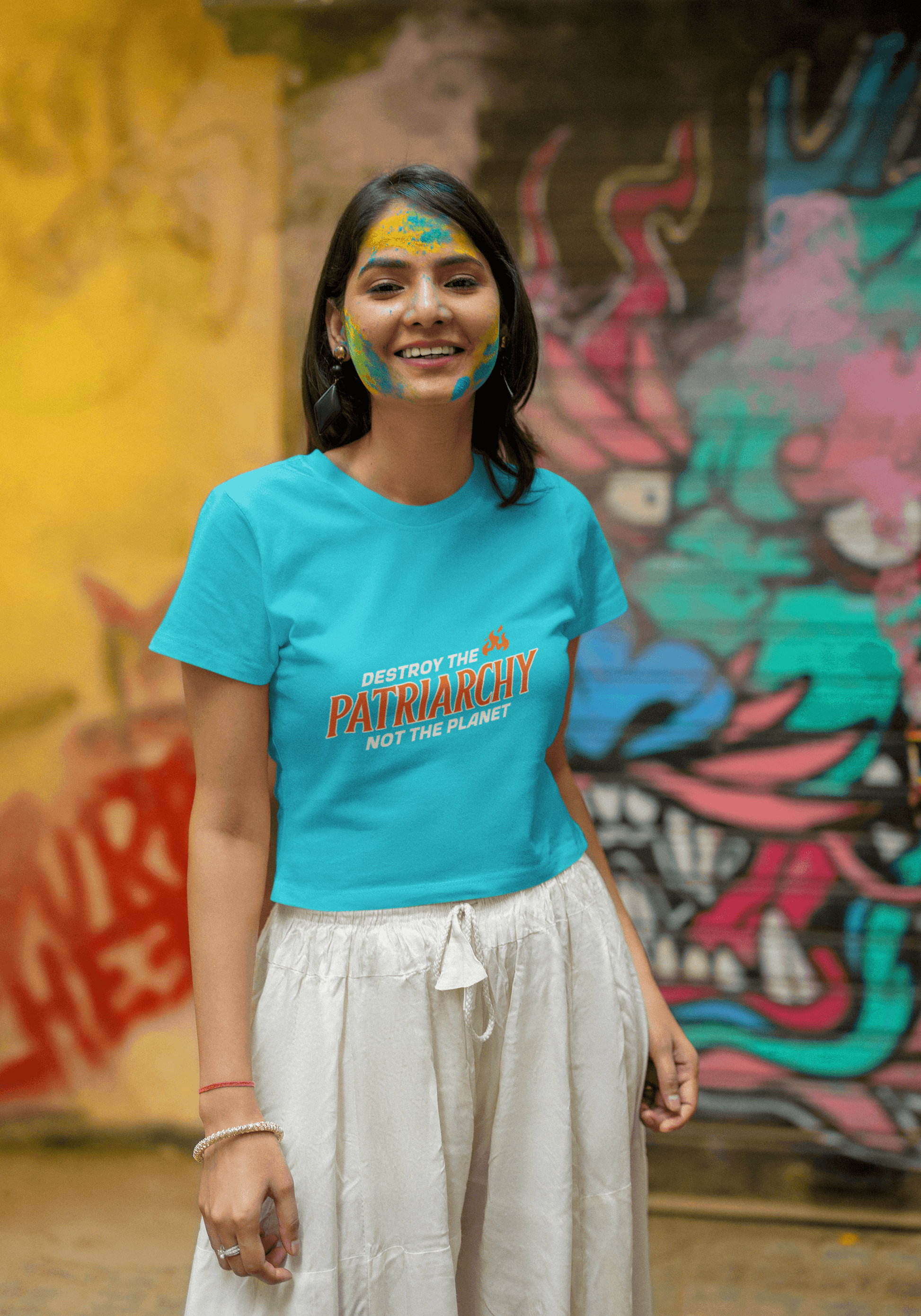 Patriarchy Women's Crop Top - Lyssian