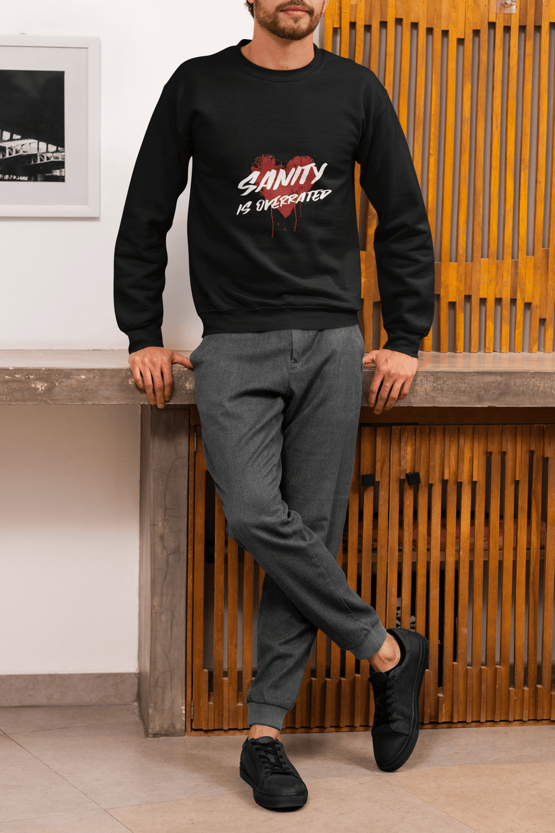 Sanity Men's Sweatshirt - Lyssian