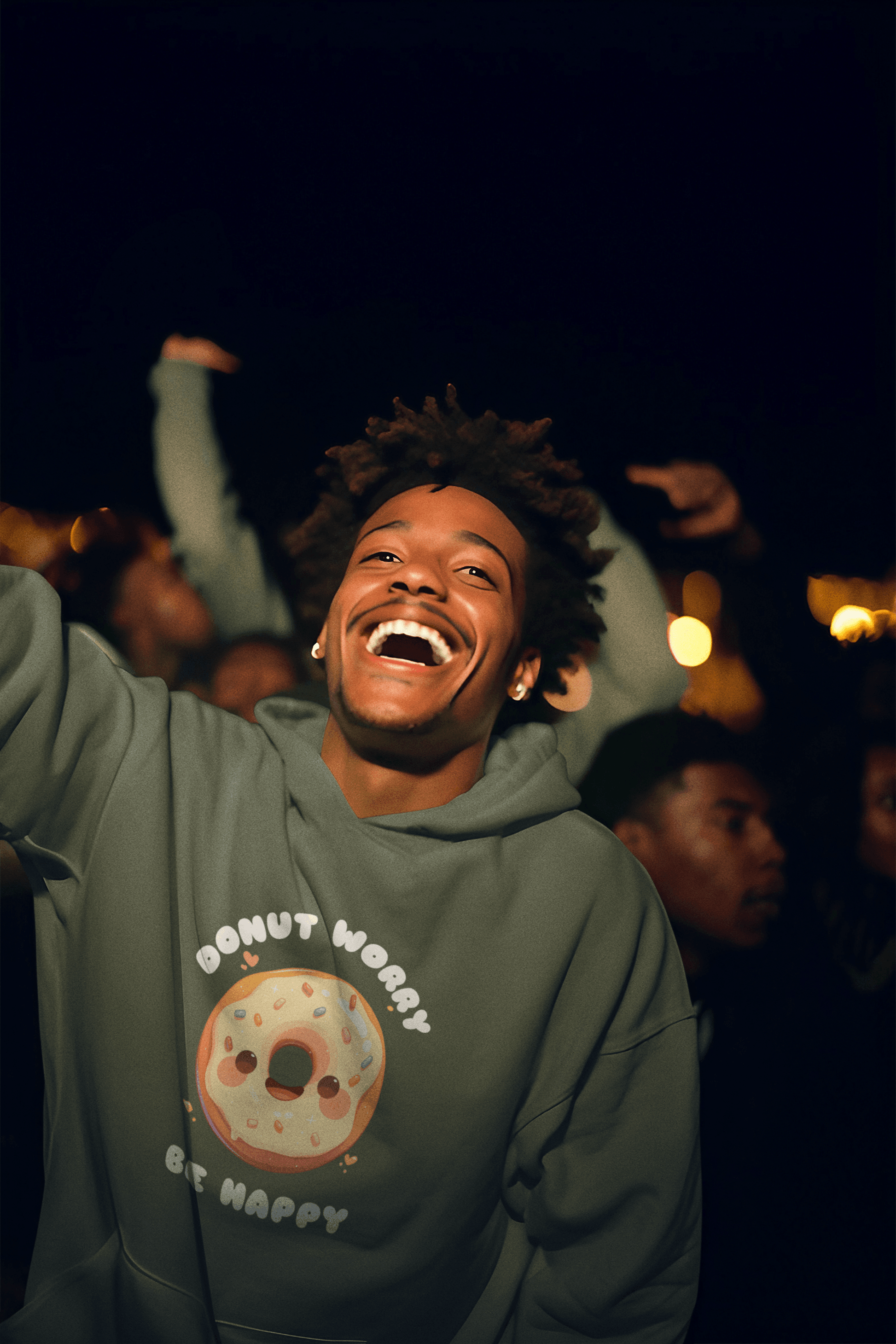 Donut Men's Hoodie - Lyssian