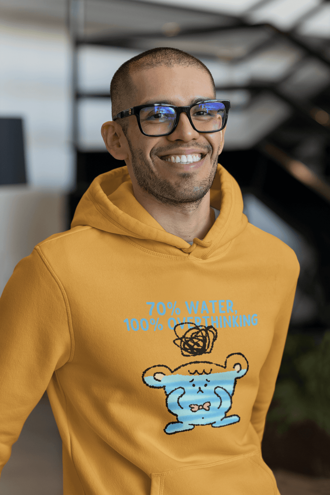 100% Overthinking Men's Hoodie - Lyssian