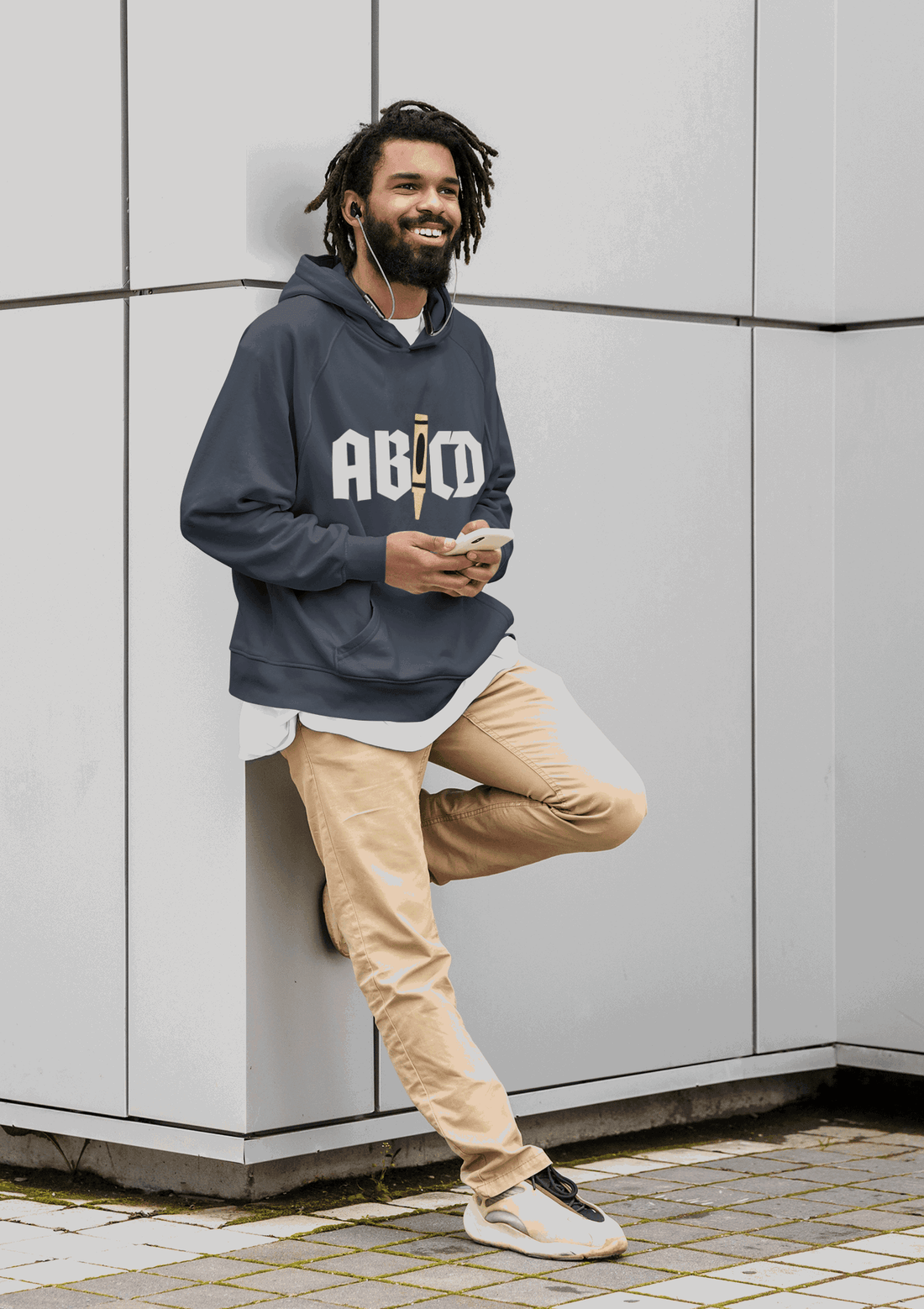 ABCD Men's Hoodie - Lyssian