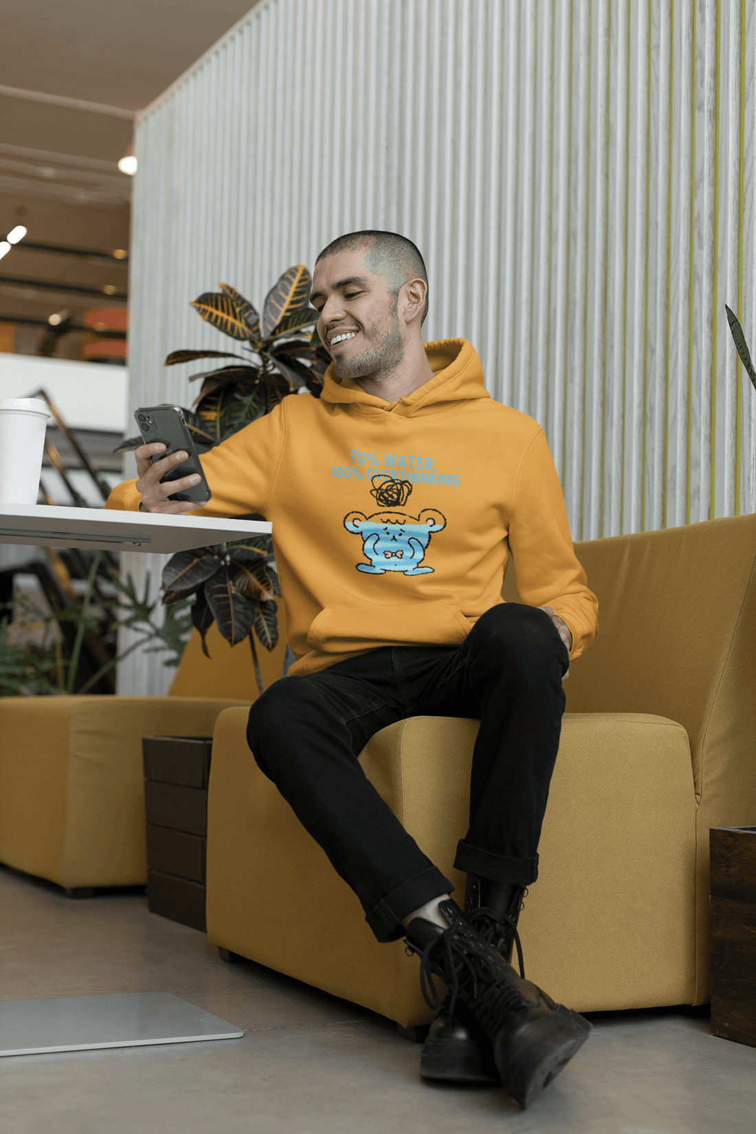 100% Overthinking Men's Hoodie - Lyssian