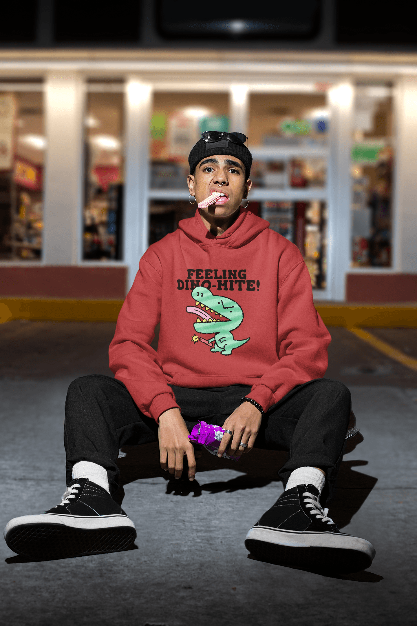 Dinomite Men's Hoodie - Lyssian