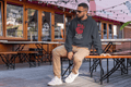 Against AI Men's Hoodie - Lyssian