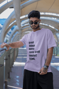 Comfort Zones Men's Oversized T-shirt - Lyssian