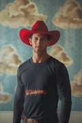 Recharging Male Round Neck Full Sleeve T-shirt - Lyssian