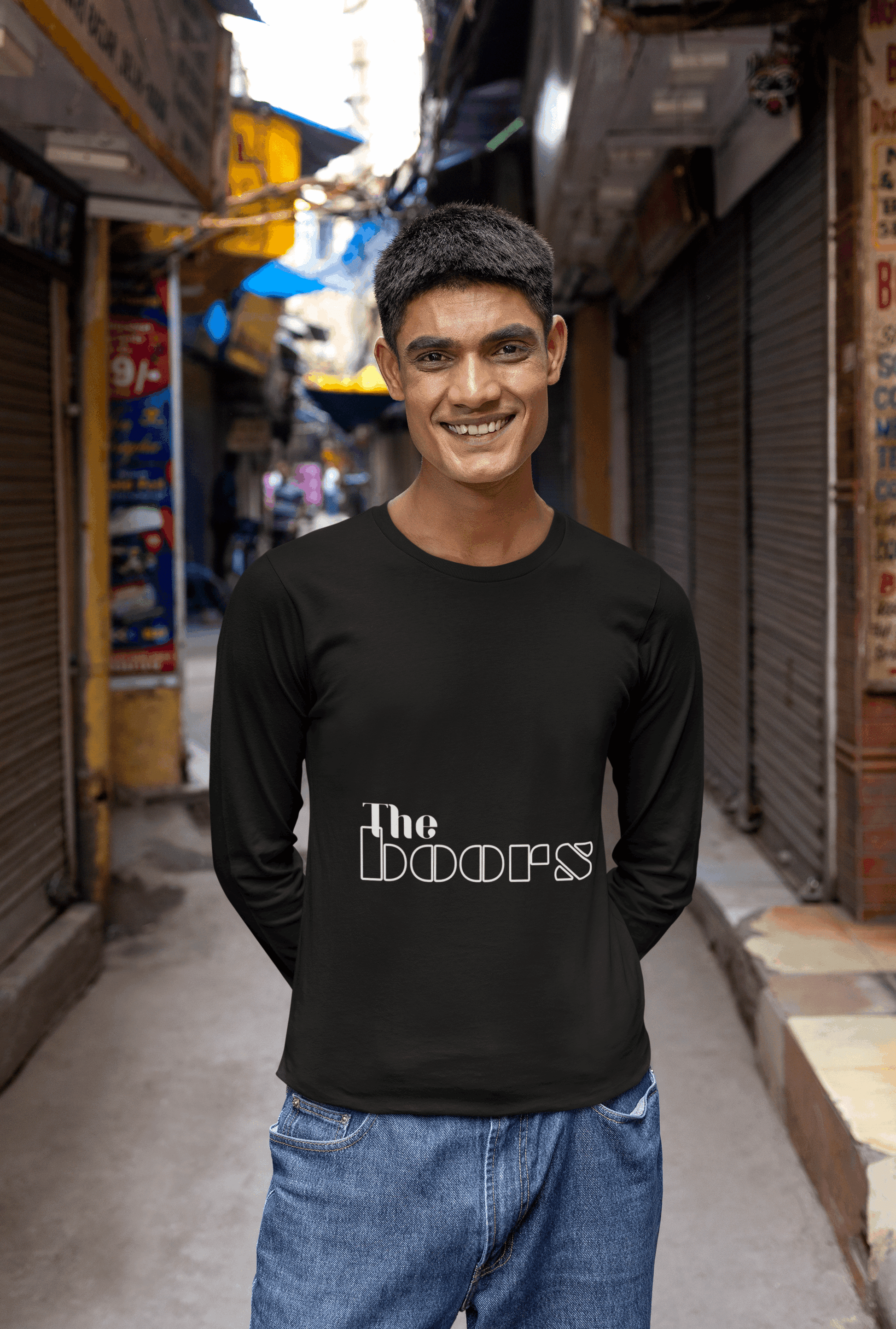 The Boors Men's Round Neck Full Sleeve T-shirt - Lyssian