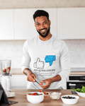 Dislike Male Round Neck Full Sleeve T-shirt - Lyssian