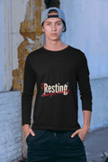 Charging Male Round Neck Full Sleeve T-shirt - Lyssian