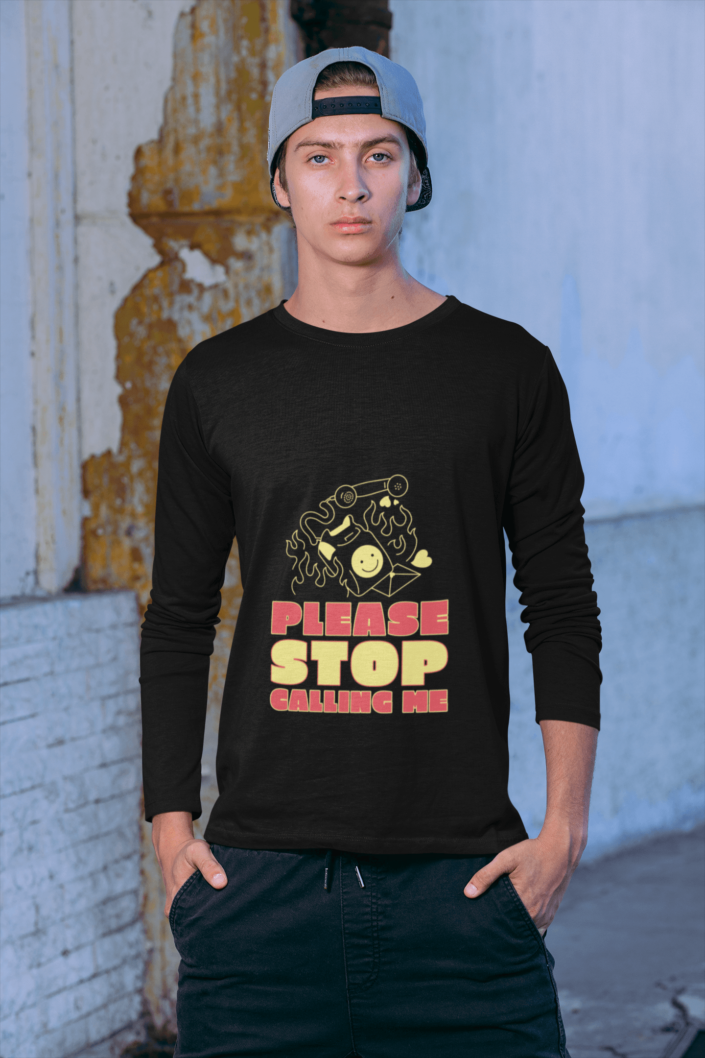 DND Male Round Neck Full Sleeve T-shirt - Lyssian