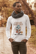Lactose Intolerant Men's Round Neck Full Sleeve T-shirt - Lyssian