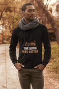 Book Male Round Neck Full Sleeve T-shirt - Lyssian