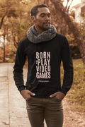 Video Games Male Round Neck Full Sleeve T-shirt - Lyssian