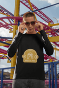 With Me Male Round Neck Full Sleeve T-shirt - Lyssian