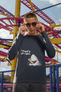 Alright Male Round Neck Full Sleeve T-shirt - Lyssian
