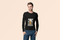 Short Life, Beer = Wife Male Round Neck Full Sleeve T-shirt - Lyssian