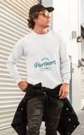 Buddies Male Round Neck Full Sleeve T-shirt - Lyssian