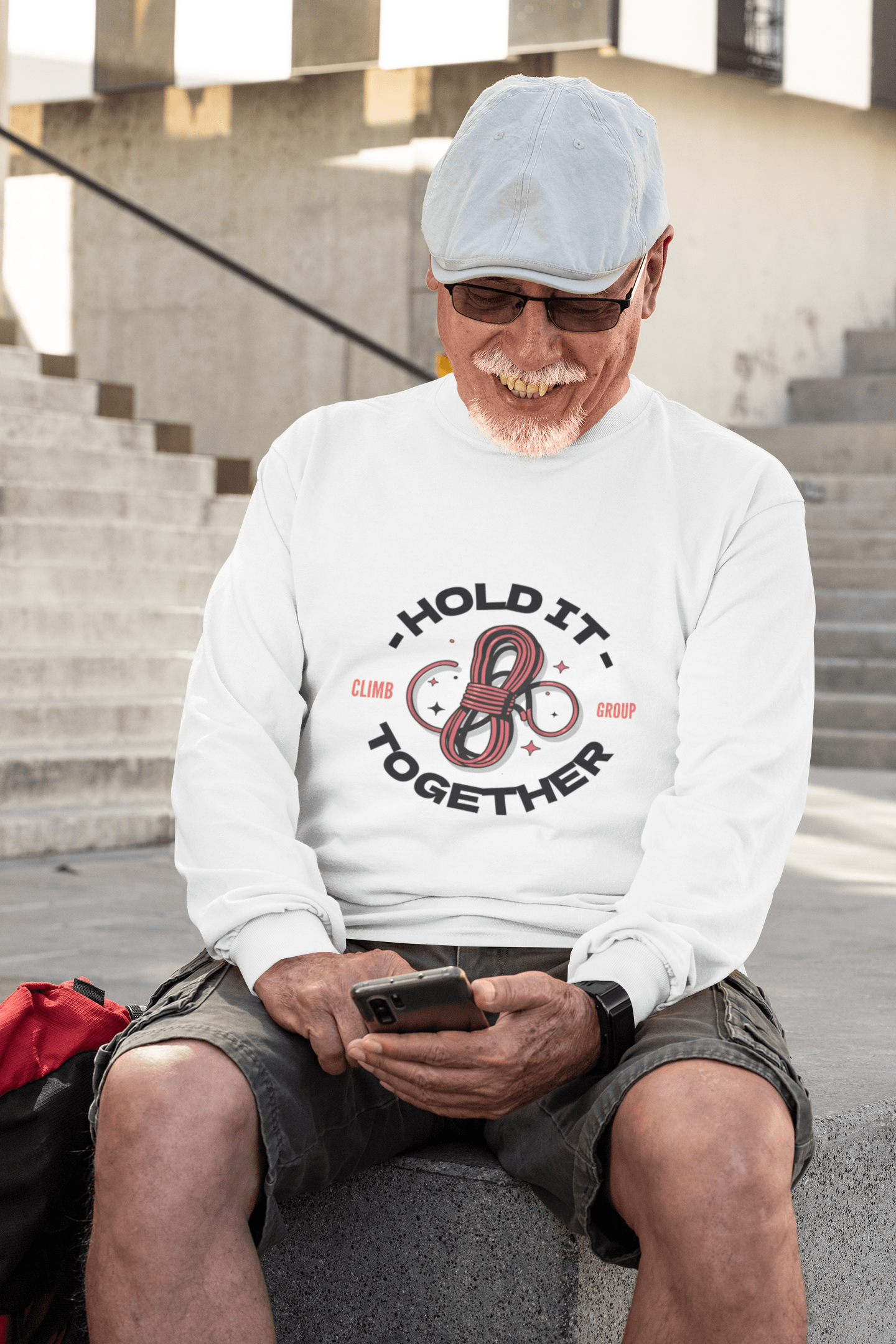 Together Men's Round Neck Full Sleeve T-shirt - Lyssian